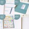bloom daily planners Undated Ultimate Planner & Calendar, 9" x 11", Interchangeable Cover